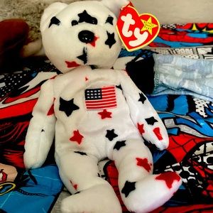 patriotic ty bear